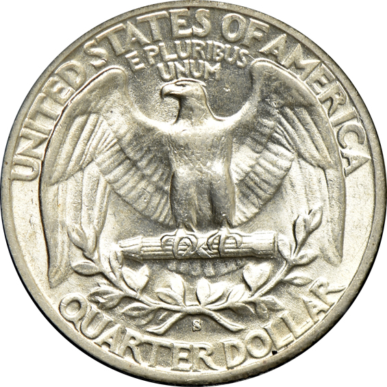 Complete collection of Washington quarters through 1964-D in two Capital Plastics holders