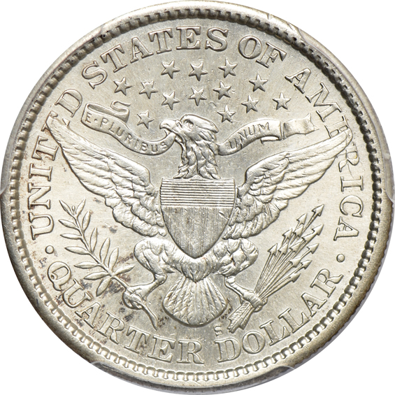 1897-O and 1897-S, both PCGS AU details/cleaned