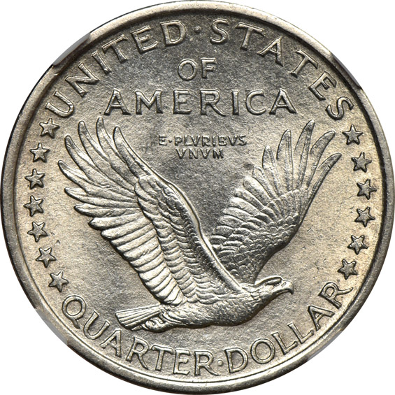 1917 Type 1 NGC MS-63 FH CAC