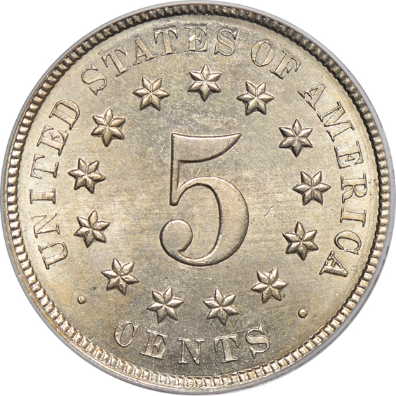 1879 PCGS MS-65 (green label) CAC