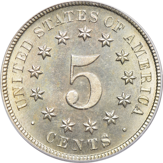 1878 PCGS PR-65 (green label) CAC