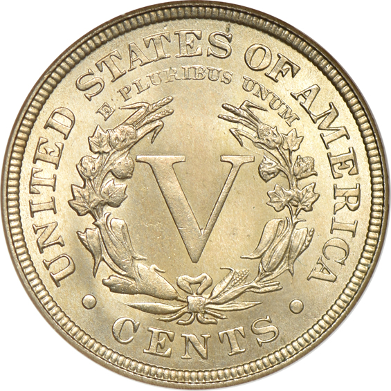 1883 With Cents NGC MS-65 (no line) CAC