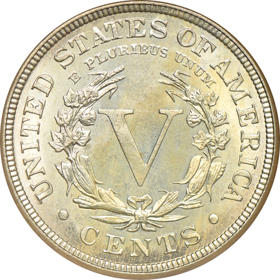 1887 NGC MS-65 (no line) CAC