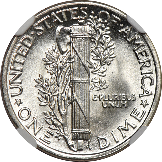 1935, 1936, and 1937, all NGC MS-66 FB
