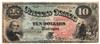 1869 $10 Fr# 96 - F