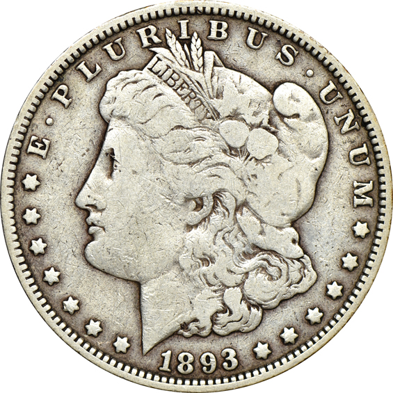 Nearly complete collection of Morgan silver dollars in two Dansco albums