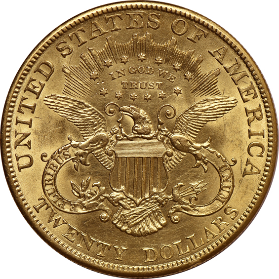 Thirteen gold dollars, plus a 1904 Liberty double-eagle