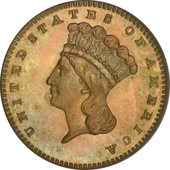 1886 PCGS PR-65 (green label)