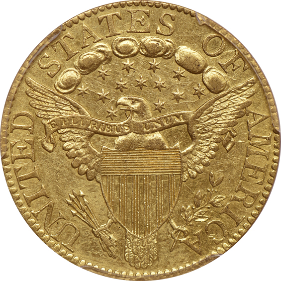 1802/1 PCGS AU details/cleaned