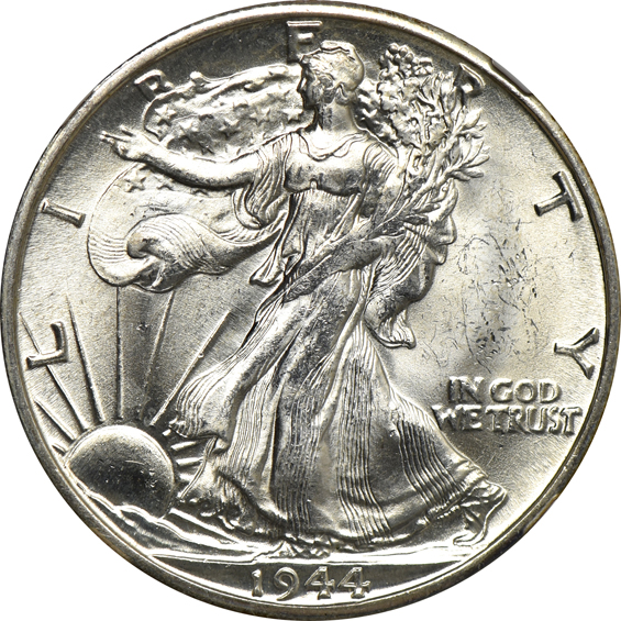 Six 1944-D NGC MS-65