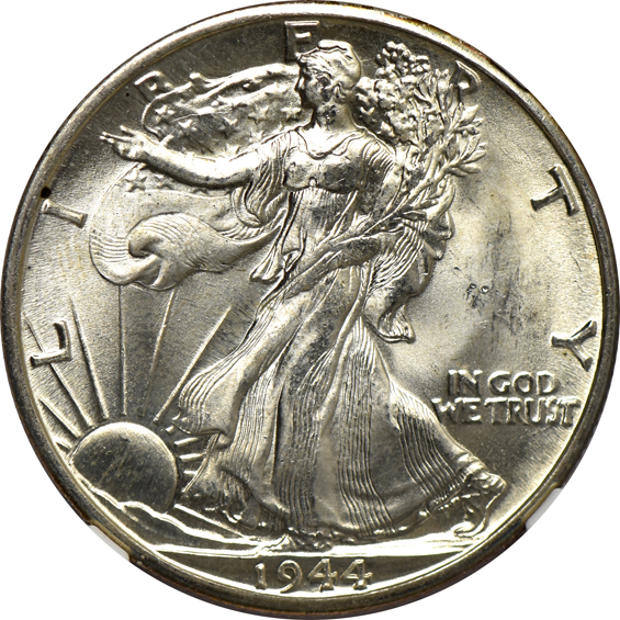 Six 1944-D NGC MS-65