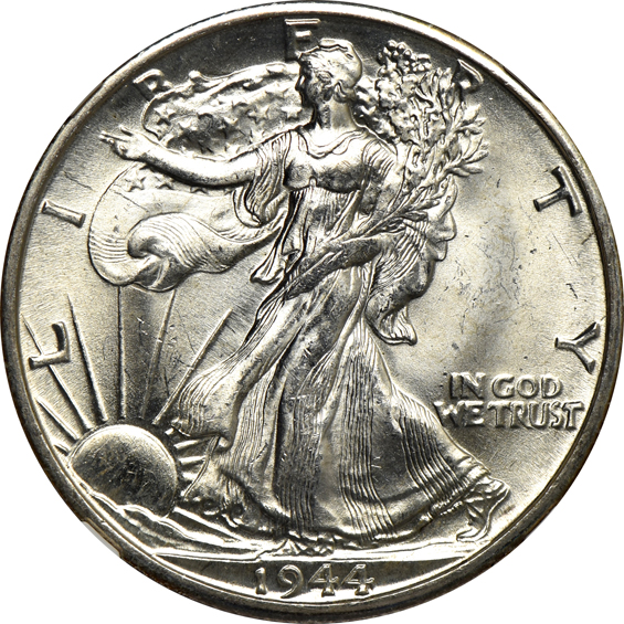Six 1944-D NGC MS-65
