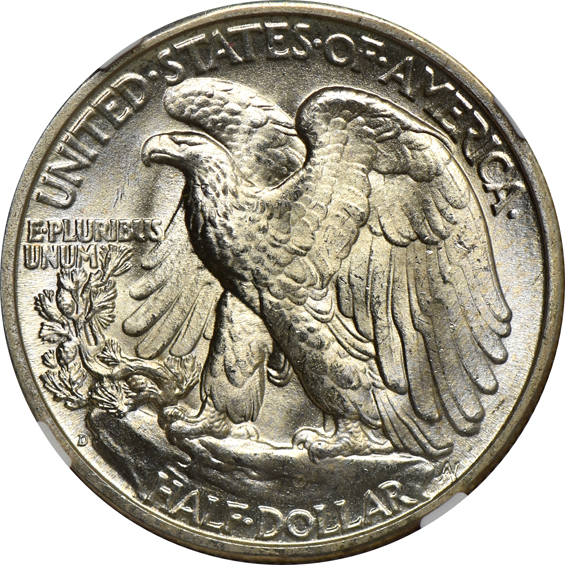 Four 1946-D NGC MS-65