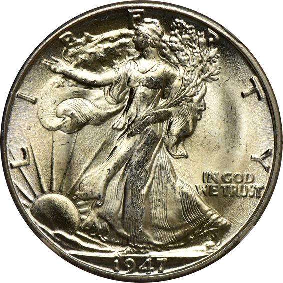 Nineteen 1947-D NGC MS-65