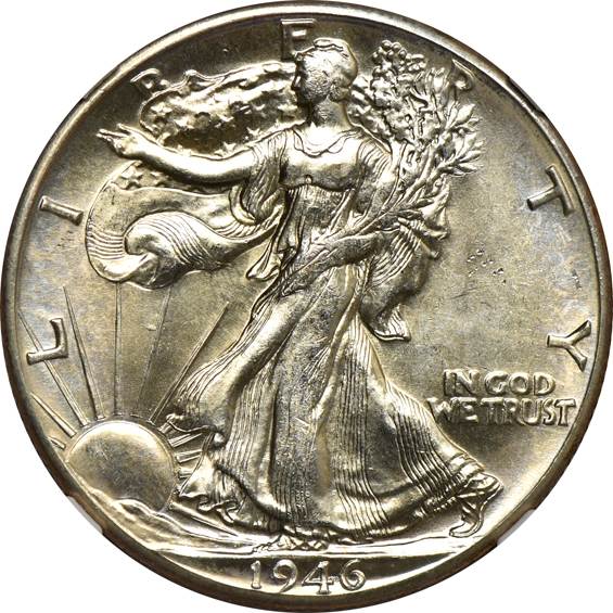 Nineteen 1946-D NGC MS-65