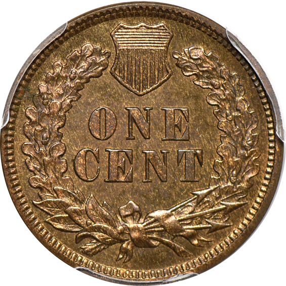 1872 PCGS PR-64+RB