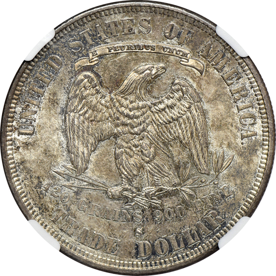 1878-S Trade NGC MS-61