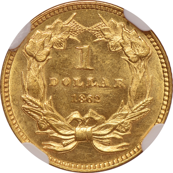 1862 NGC MS-64 CAC
