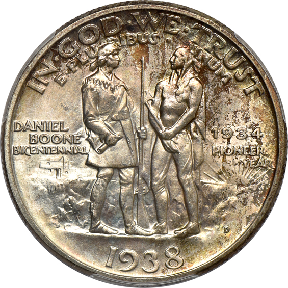 1938-D Boone PCGS MS-67
