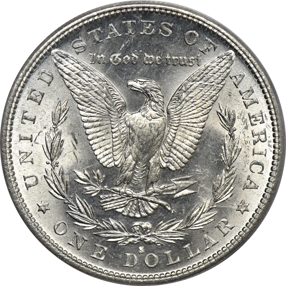 1881-S NGC MS-64 CAC, and an 1882-S PCGS MS-63 (rattler) Gold CAC