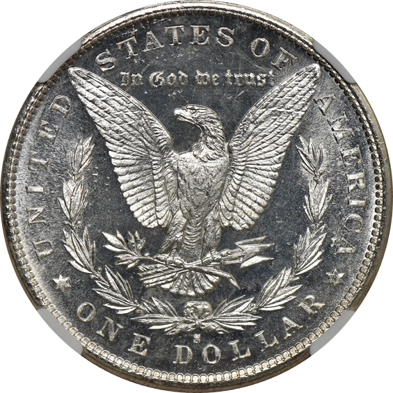 1881-S NGC MS-64 CAC, and an 1882-S PCGS MS-63 (rattler) Gold CAC