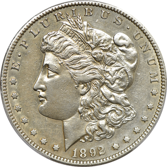 1892-S PCGS XF details/cleaned, and an 1894-S UNC details/cleaned, both PCGS