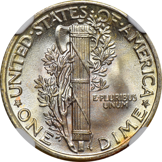 Four 1936 NGC MS-66 FB CAC