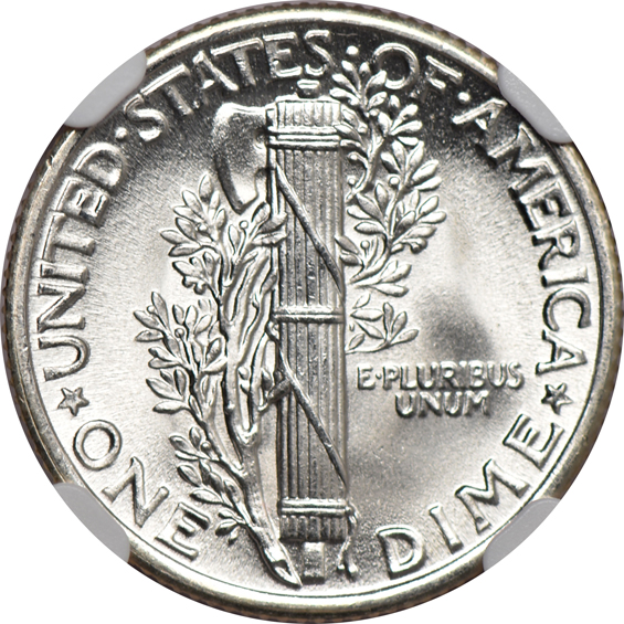 1936 NGC MS-67 FB CAC