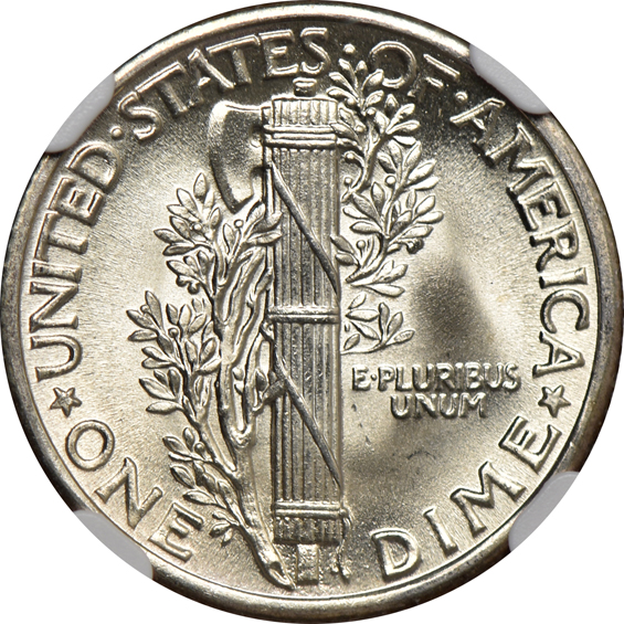 1936 NGC MS-67 FB CAC