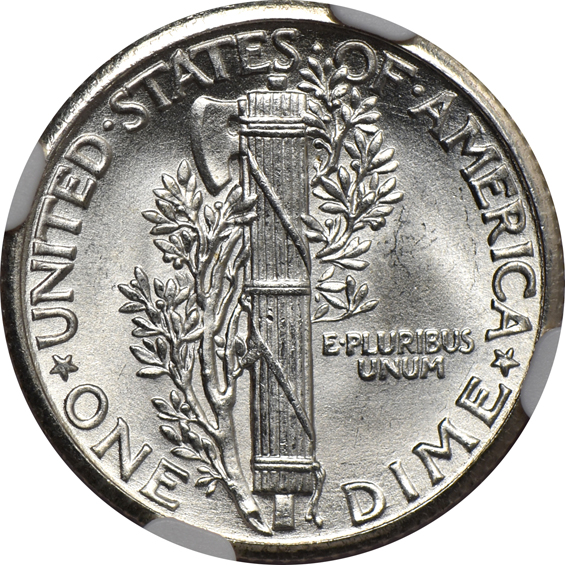 Four 1934 NGC MS-66 FB