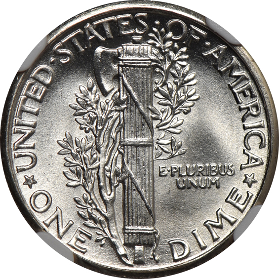 1934 NGC MS-67 FB CAC