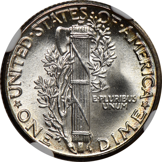 1934 NGC MS-67 FB CAC