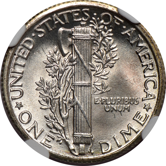 1934 NGC MS-67 FB CAC