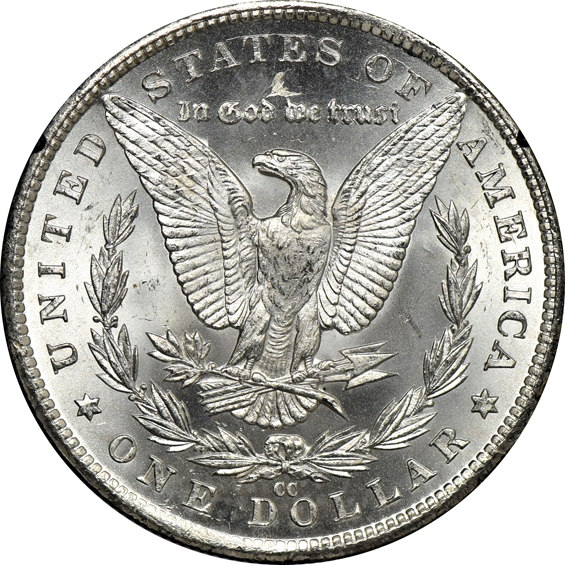 Two 1883-CC GSA MS-64+ and MS-65, both NGC