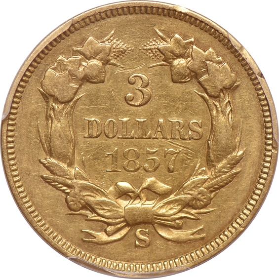 1857-S PCGS XF-40