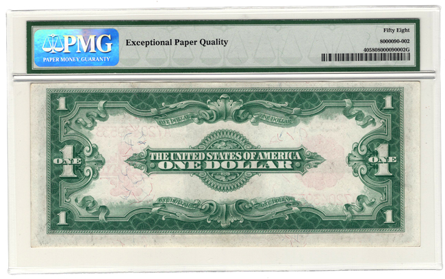 1923 $1 Fr# 40 - PMG AU-58 EPQ
