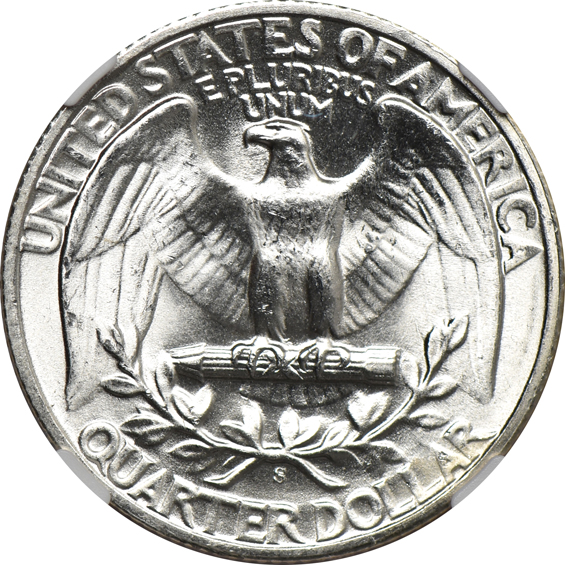 Twenty 1943 and twenty 1944-S, all NGC MS-66