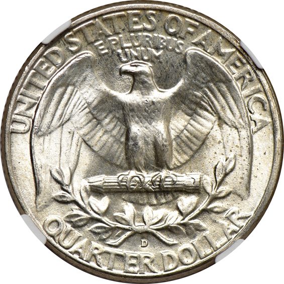 Thirty-four 1948-D NGC MS-66