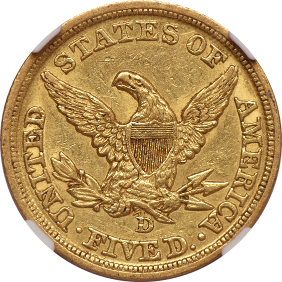 1846-D NGC AU-55