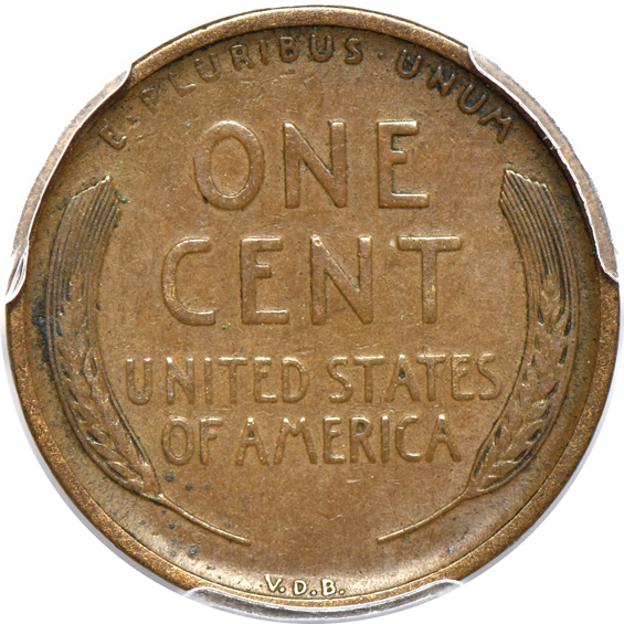 1909-S VDB Lincoln PCGS VF-20BN