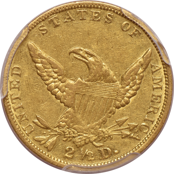 1836 Block 8 PCGS XF-40