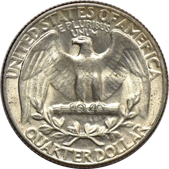 Seven hundred ninety-three BU Washington quarters