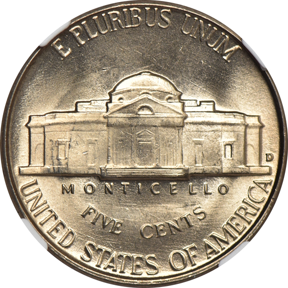 Six 1943-D, one 1945-D, and ten 1948-D, all NGC MS-66 FS