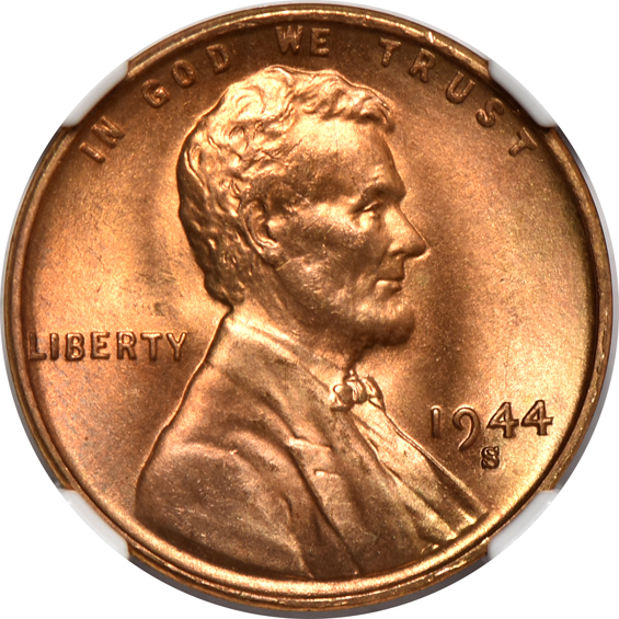 Fifty 1944-S NGC MS-66 RD