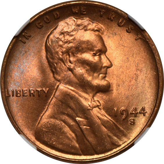 Fifty 1944-S NGC MS-66 RD
