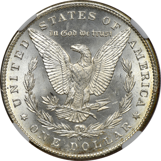 Two 1887 and an 1898-O, all NGC MS-66 CAC