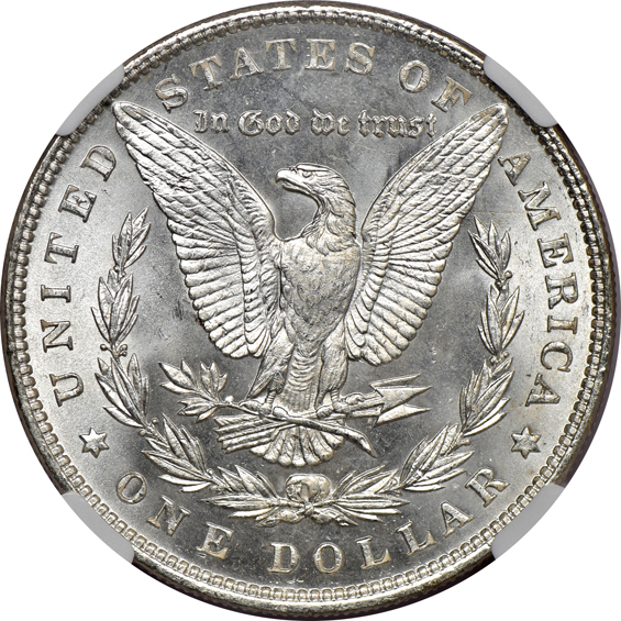 Two 1887 and an 1898-O, all NGC MS-66 CAC