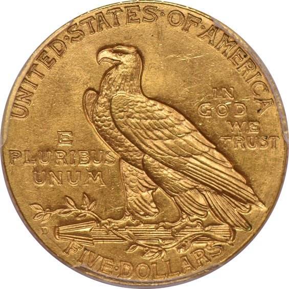 1908-D Indian PCGS MS-62