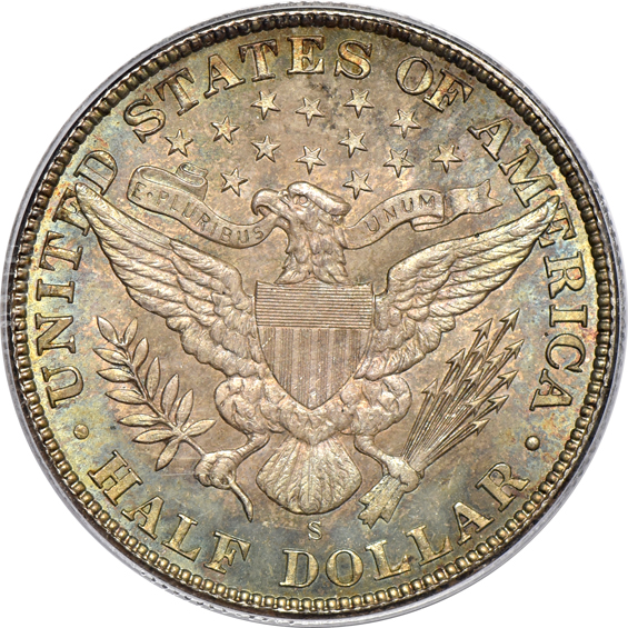 1908-S PCGS MS-64 (green label) CAC