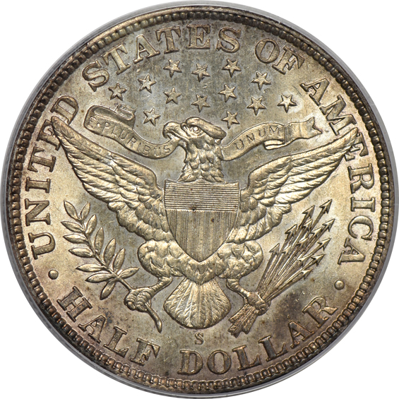 1909-S PCGS MS-63 (green label)